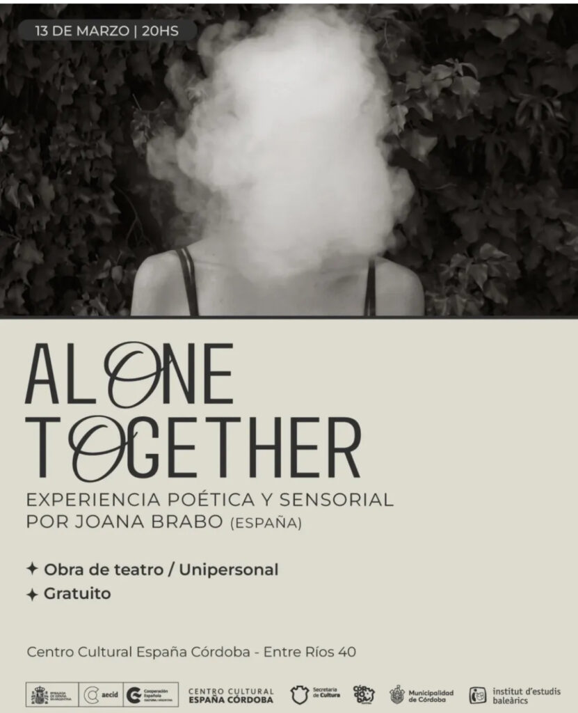 04. Cartel Alone Together JOANA BRABO cordoba ARGENTINA