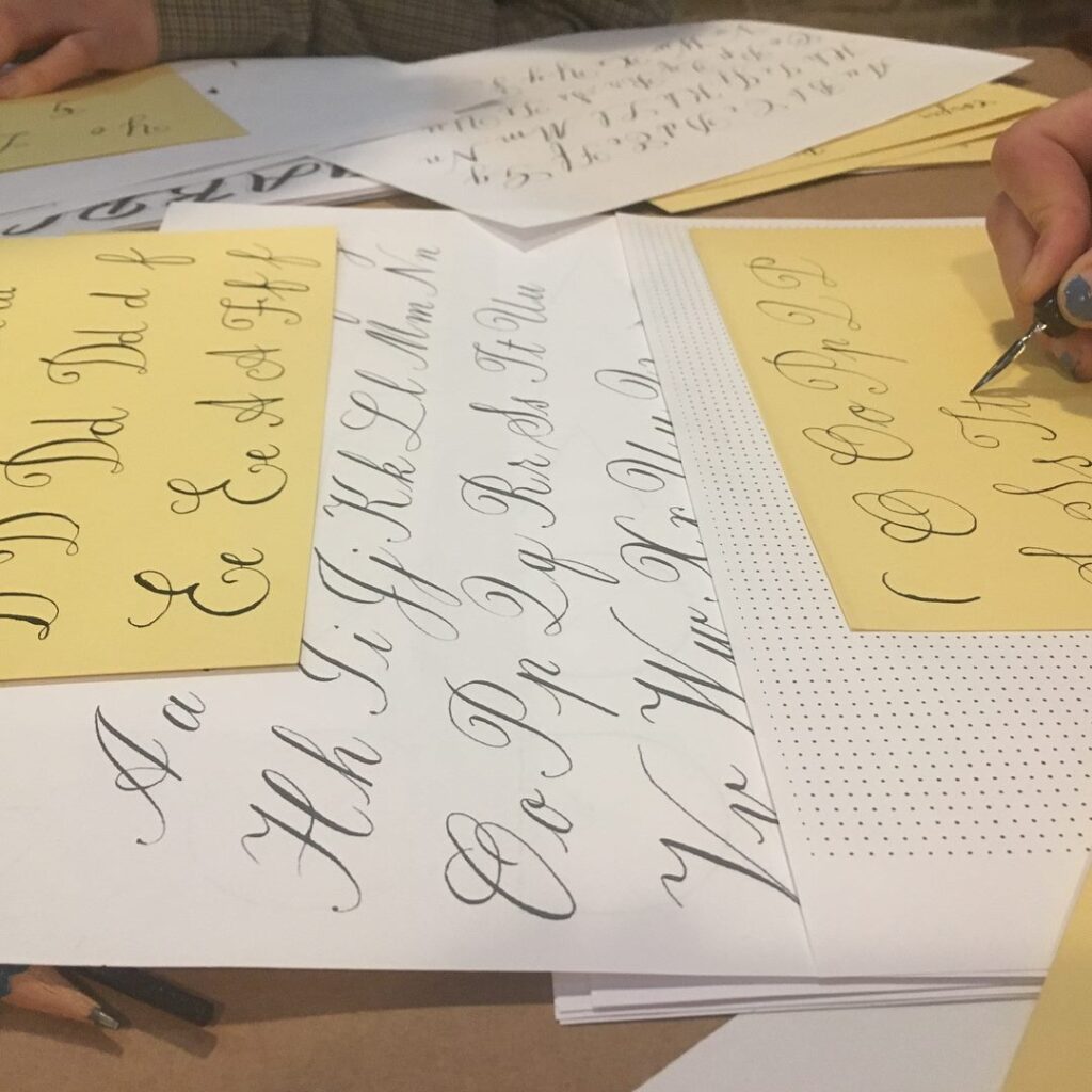 Taller de caligrafía JOANA BRABO 04