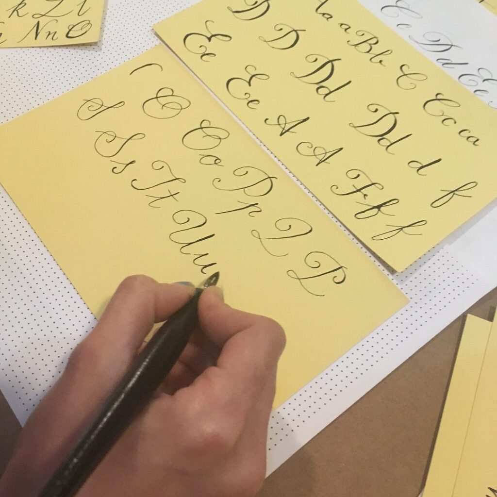 Taller de caligrafía JOANA BRABO 07