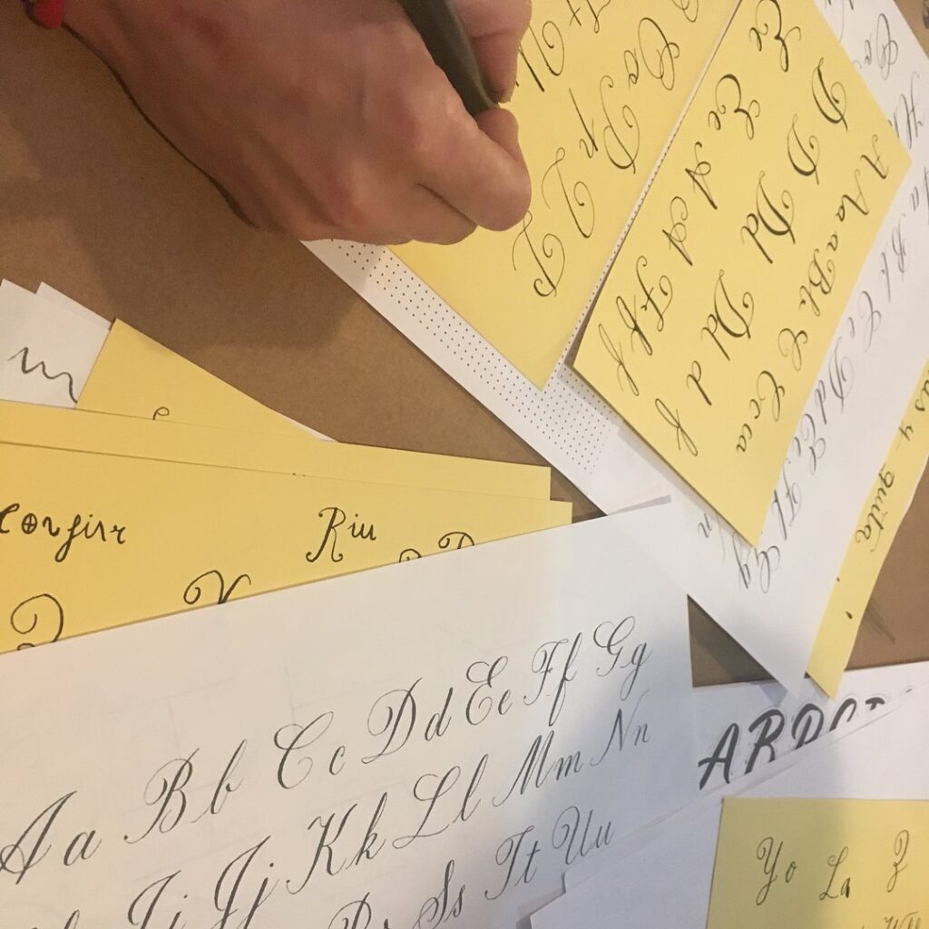 Taller de caligrafía JOANA BRABO 08