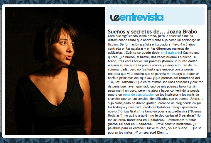 PRENSA BIO le cool joana brabo