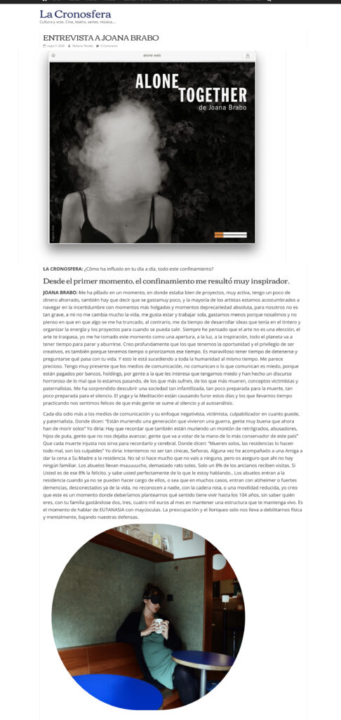 PRENSA bio JOANA BRABO La Cronosfera 2